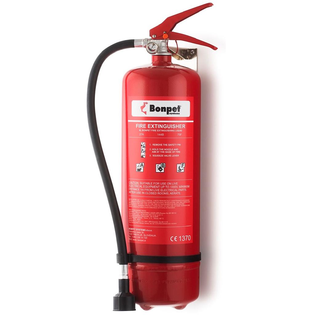 [07500] BFE 6l fire extinguisher